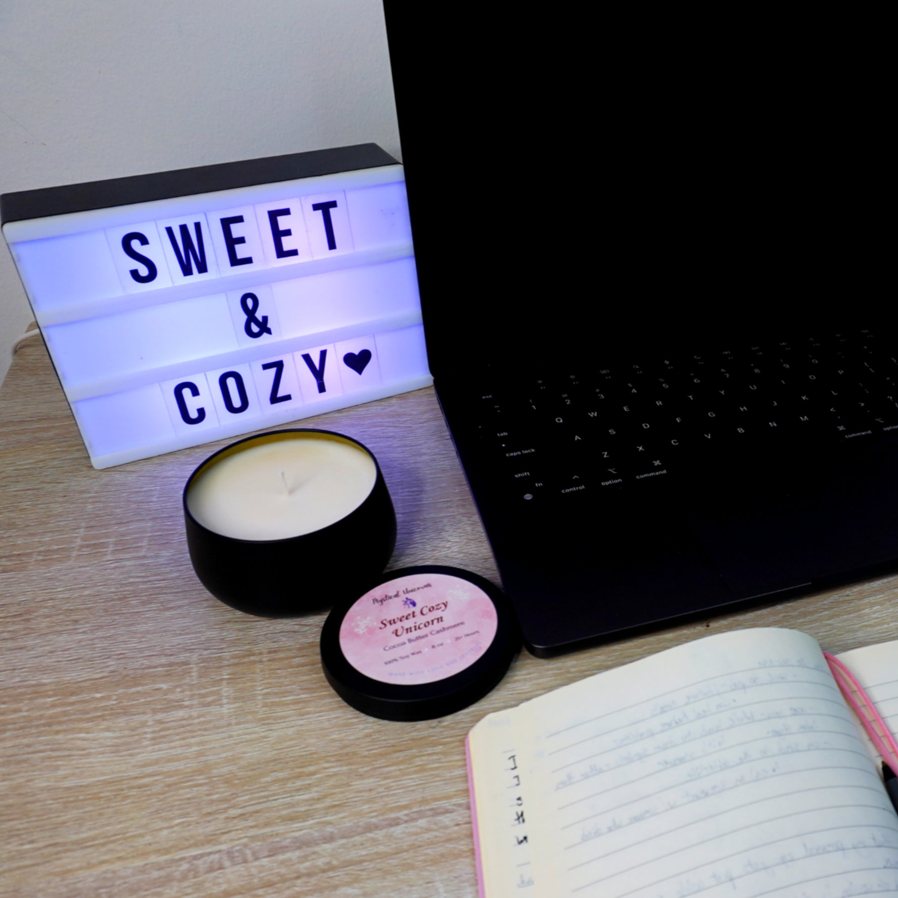 Sweet Cozy Unicorn 8 oz. Candle image 0