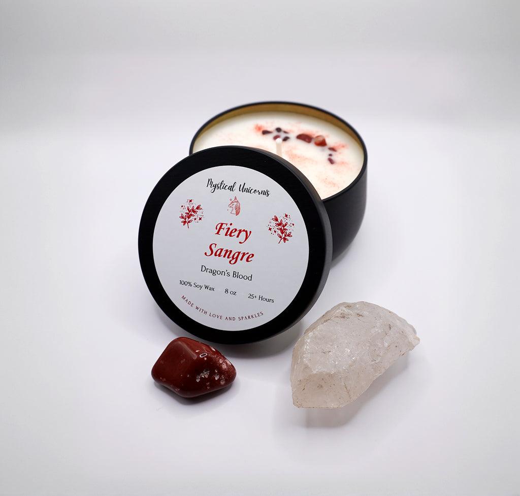 Fiery Sangre 8 oz. Candle image 0