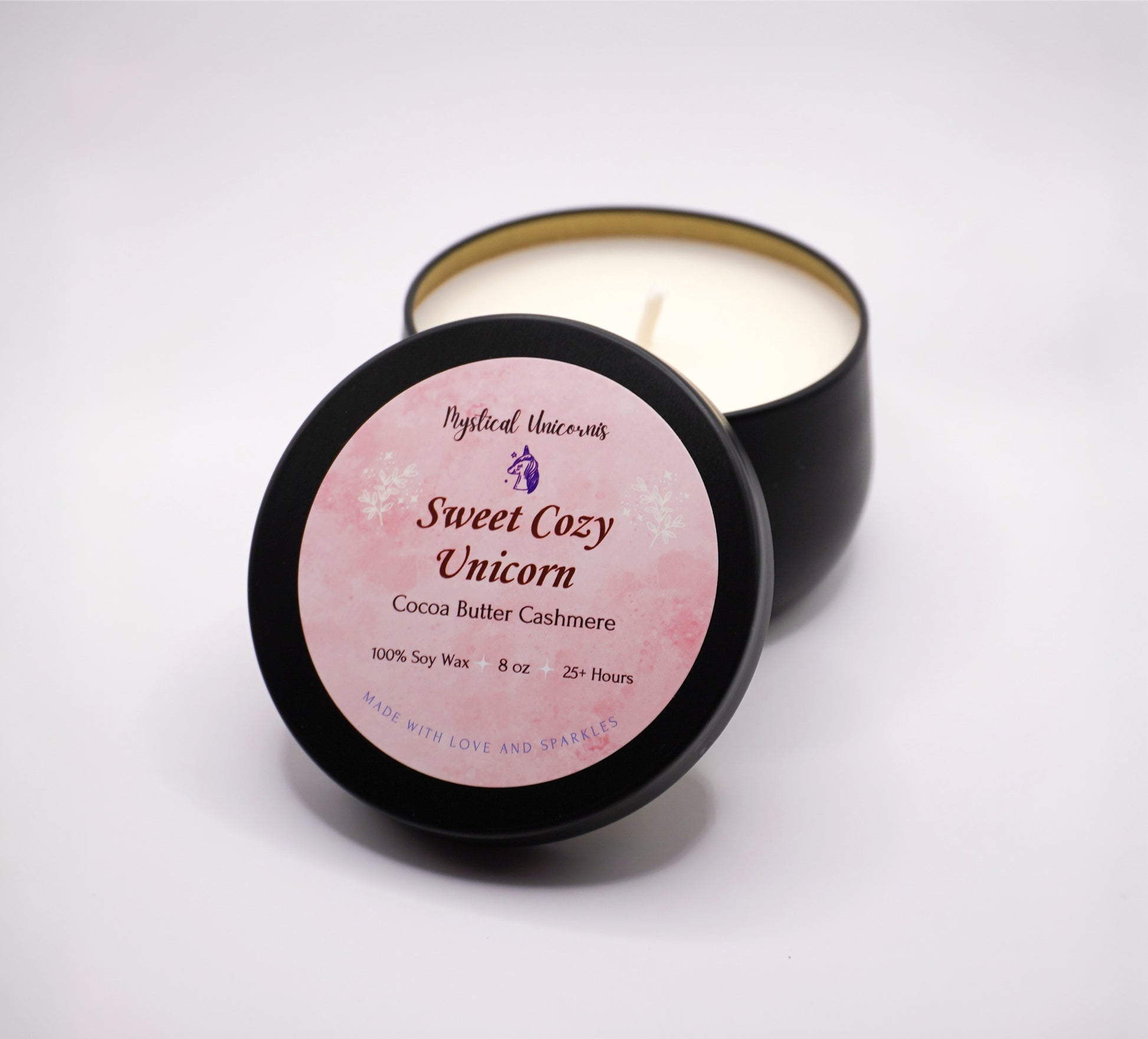 Sweet Cozy Unicorn 8 oz. Candle image 1