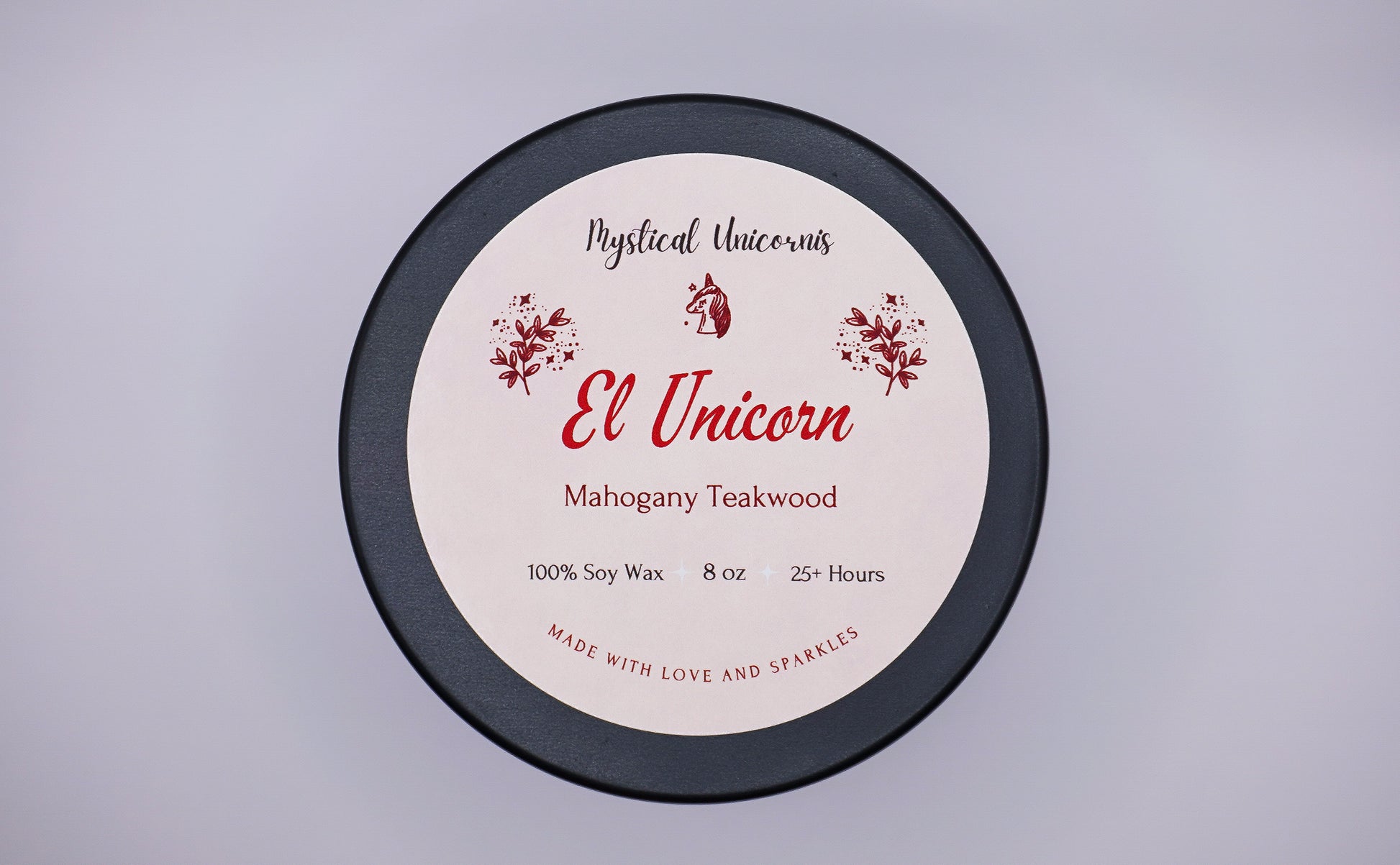 El Unicorn 8 oz. Candle image 1
